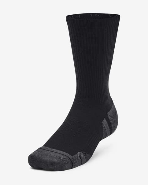 Calcetines Under Armour Performance Tech Crew negro (3 pares)