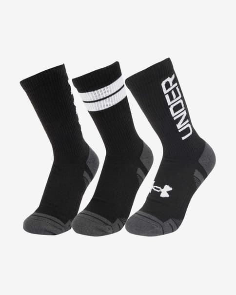 Calcetines Under Armour Performance Tech negro gris oscuro (3 pares)