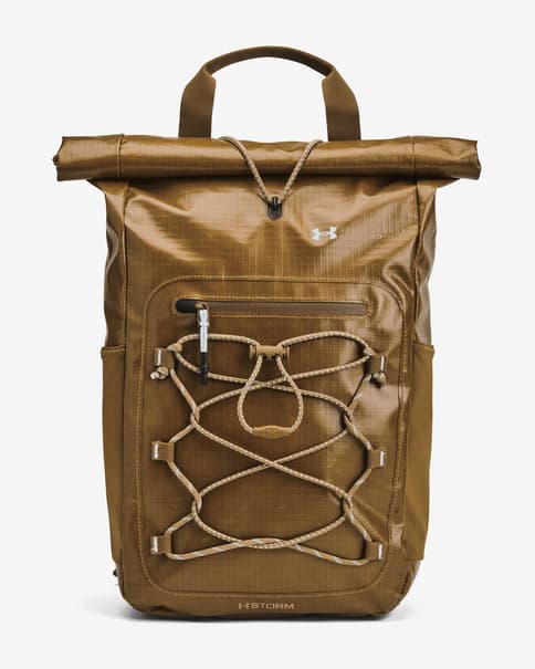 Mochila Under Armour Summit Small marrón caramelo