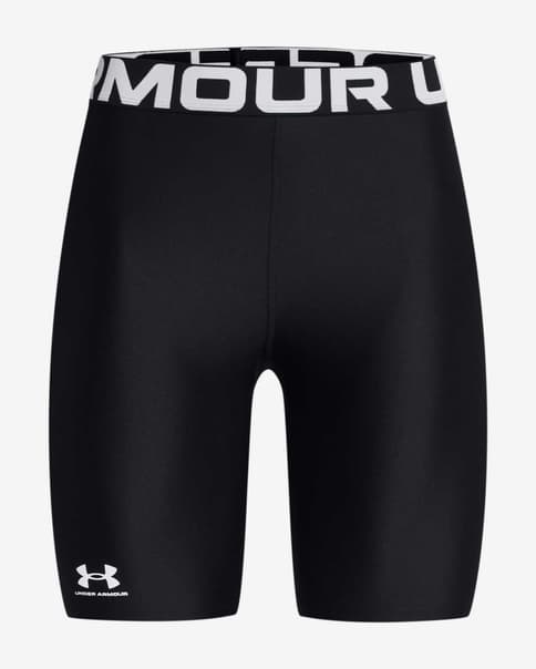 Malla corta Under Armour HeatGear Authentics 8" negro mujer