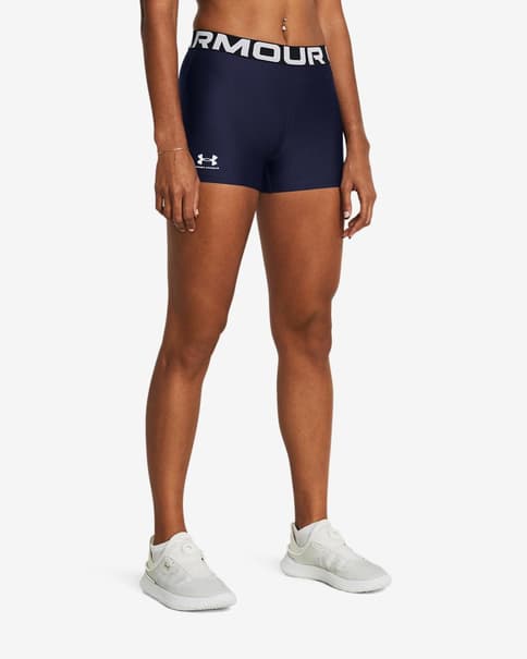 Malla corta Under Armour HeatGear Authentics Shorty azul noche mujer