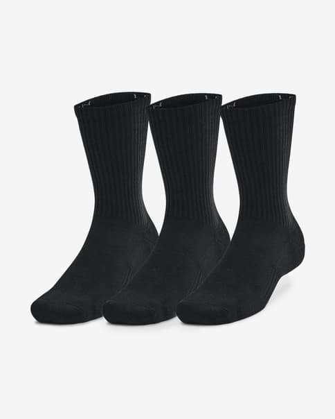 Calcetines Under Armour Training Crew (pack de 3) negro