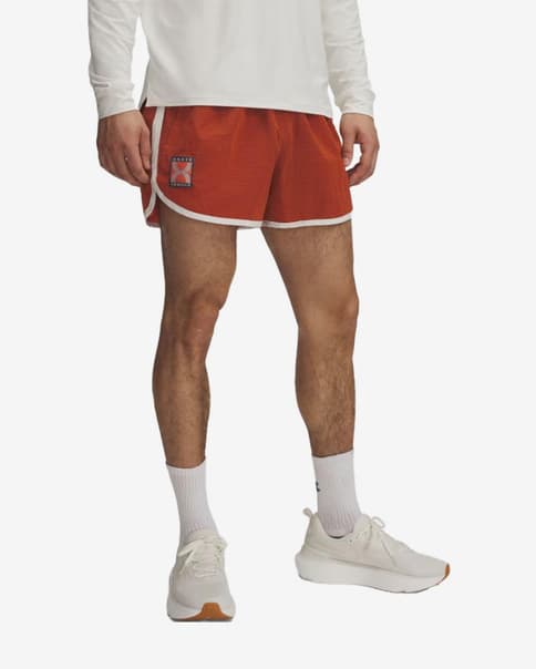 Spodenki Under Armour Run 96 Czerwony Teja