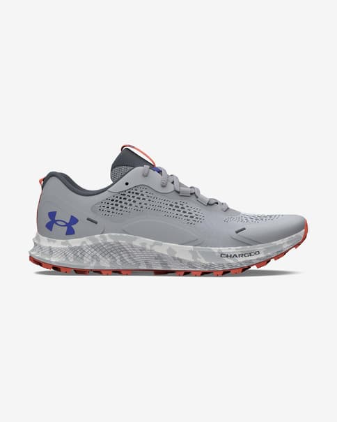 Zapatillas Under Armour Charged Bandit Trail 2 gris azul naranja mujer