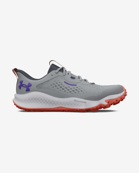 Zapatillas Under Armour Charged Maven Trail gris lila naranja mujer