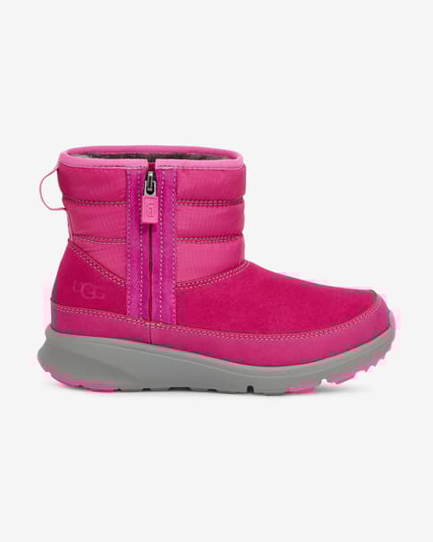 Botas UGG Truckee Weather rosa gris junior