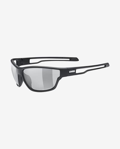 Óculos Uvex Sportstyle 806 Variomatic preto mate com lentes fotocromáticas
