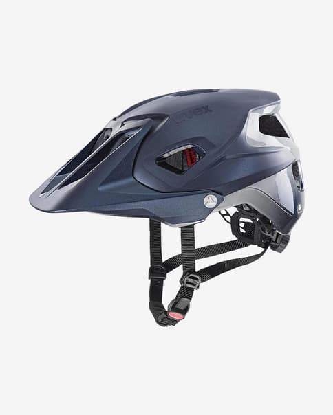 Casco Uvex Quatro Integrale Tocsen azul eléctrico mate gris
