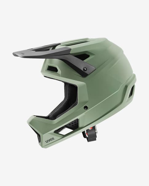 Casco Uvex Ravage verde oscuro