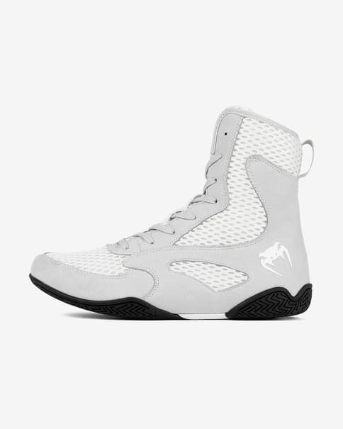 Botas boxeo Venum Contender Boxing blanco gris
