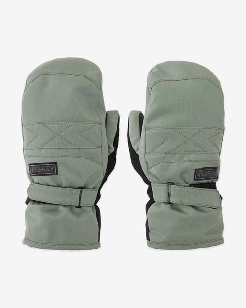 Manoplas Volcom PEEP GORE-TEX MITT verde negro mujer