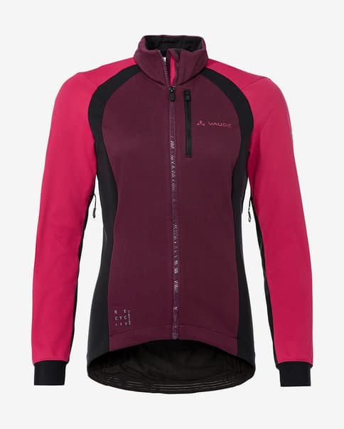 Chaqueta Vaude Posta Softshell violeta rosa mujer
