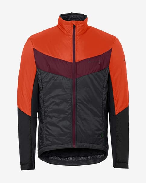 Chaqueta Vaude Kuro Insulation rojo brillante negro