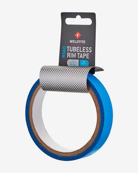 Weldtite Tubeless Rim Tape 10m Road Blue