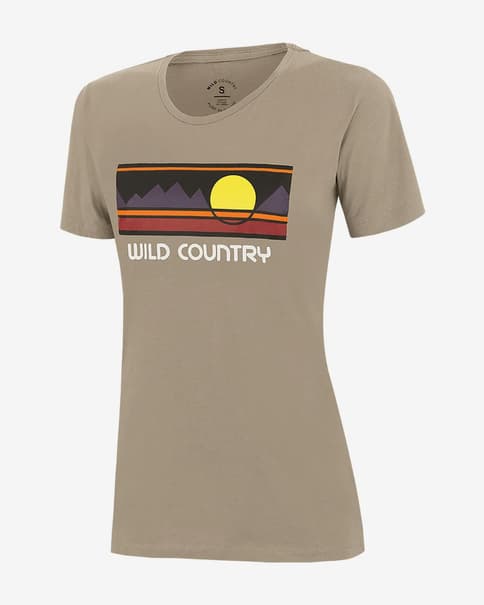 Wild Country Stamina Damen T-Shirt braun