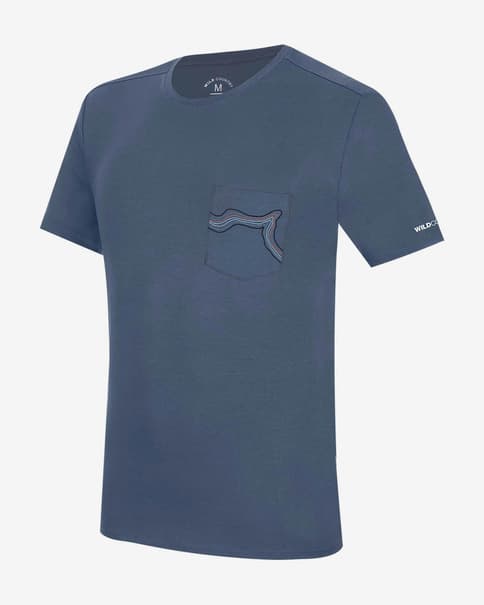 Wild Country Session 3 T-Shirt blau