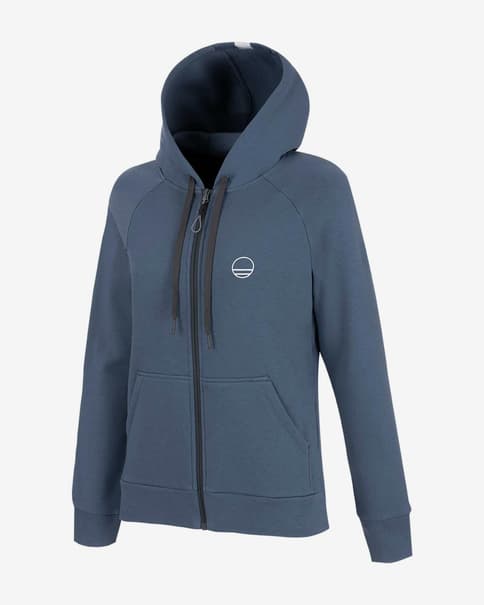 Wild Country Flow 3 Full Zip Damen Kapuzenjacke blau