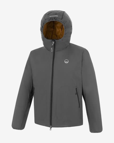 Wild Country Flow Unisex Kapuzenjacke rauchgrau