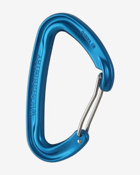 Mosquetão Wild Country Wildwire azul