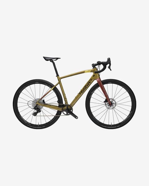 Bicicleta Gravel Wilier Jena Shimano GRX verde marrón
