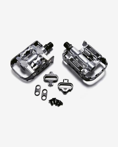 Pedali Wellgo misto compatibile con SPD C002