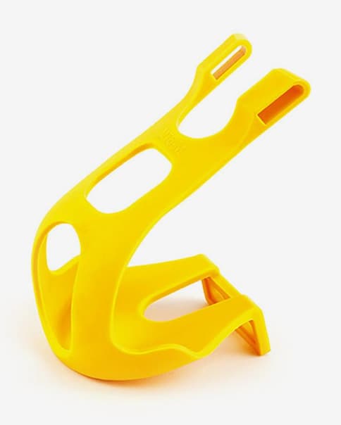 Fermapiedi plastica Wellgo MT-6 giallo