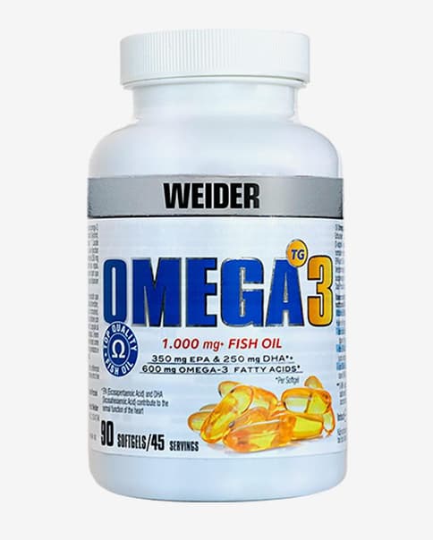 Cápsulas Weider Omega 3 (90 unidades)