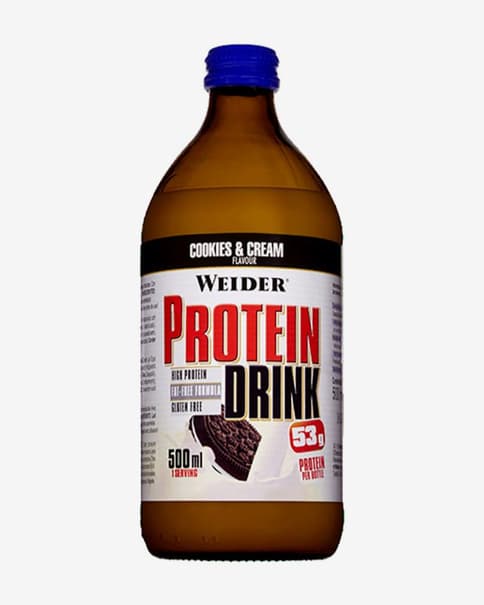 Bebida Weider Protein Drink sabor cookies (1 unidad)