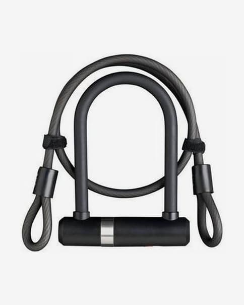 AXA Newton Lock Kabelschloss 100 cm 10 mm schwarz