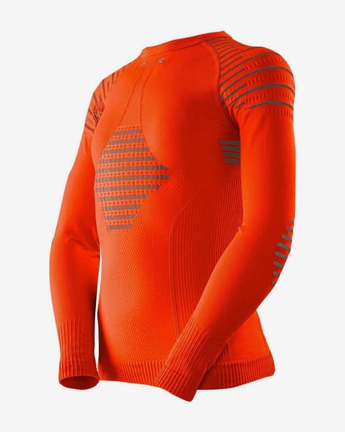Camiseta X-Bionic Invent 4.0 manga larga rojo infantil