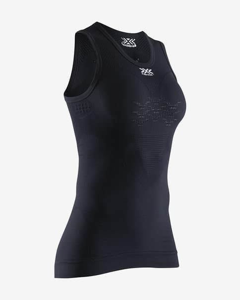 Camiseta X-Bionic Energizer MK3 sin mangas negro mujer