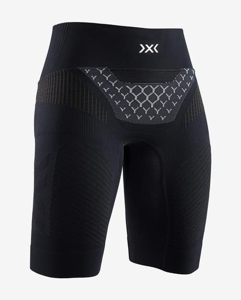 Legging court X-Bionic Twyce G2 noir blanc femme