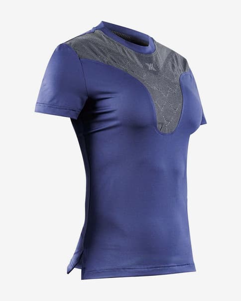 Camiseta X-Bionic CoreFusion Run manga corta azul marino mujer