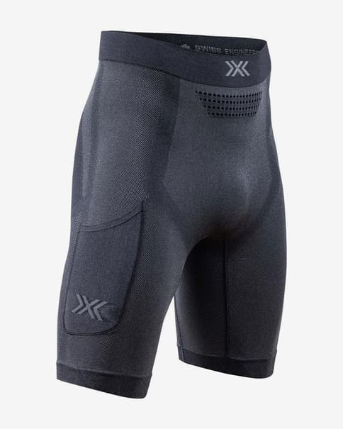 Malla corta X-Bionic XCeed Run negro gris oscuro