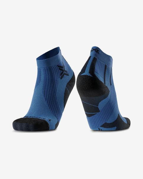 Calcetines X-Bionic Run Perform Ankle azul negro