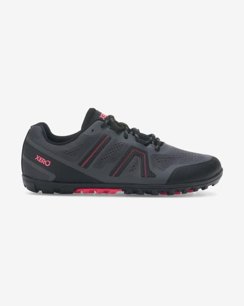Ténis Xero Shoes Mesa Trail II cinzento escuro preto rosa mulher