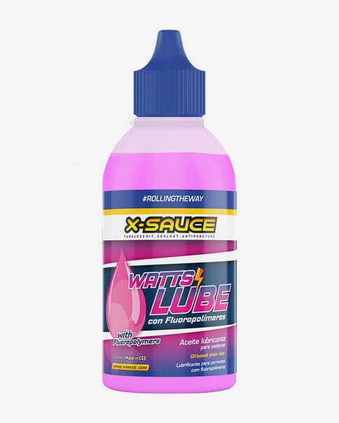 Lubricante X-Sauce Watts Lube 125 ml rosa