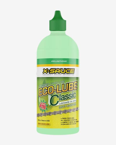 Lubricante biodegradable de cera para cadenas X-Sauce Eco-Lube 500 ml