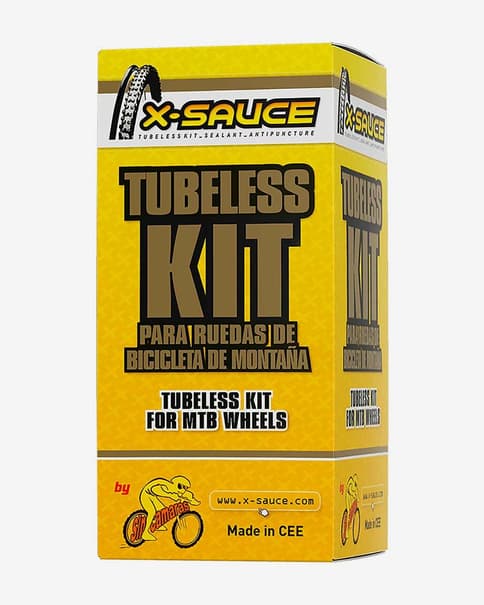 Kit tubeless X-Sauce Válvula Presta 20 mm