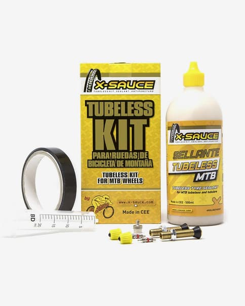 Kit tubeless X-Sauce MTB Válvula Fina