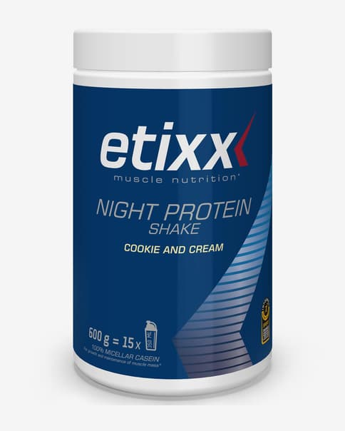 Batido de proteínas Etixx Night Protein Shake galleta crema 600 g