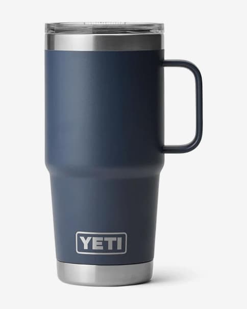 Taza termo YETI Rambler Travel 20 OZ (600 ml) azul marino