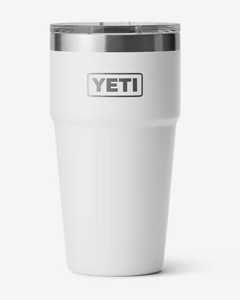 Vaso termo YETI Rambler Stackable 20 OZ (600 ml) blanco