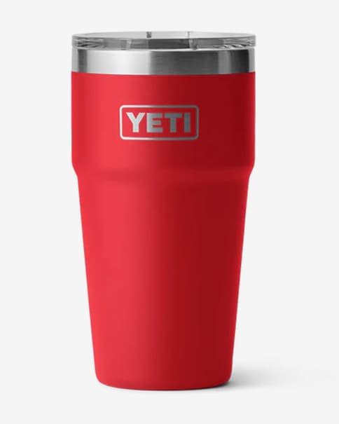 Vaso termo YETI Rambler Stackable 20 OZ (600 ml) rojo
