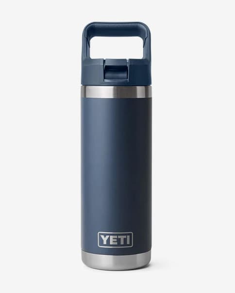 Botella termo YETI Rambler Straw 18 OZ (532 ml) azul marino