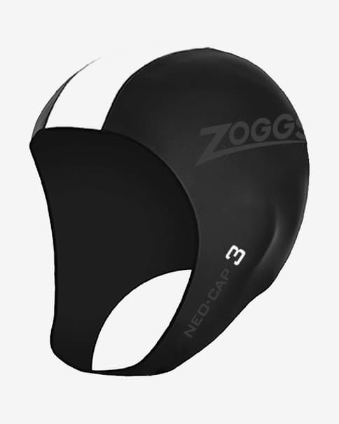 Gorro natación Zoggs Neo Cap 3 negro blanco