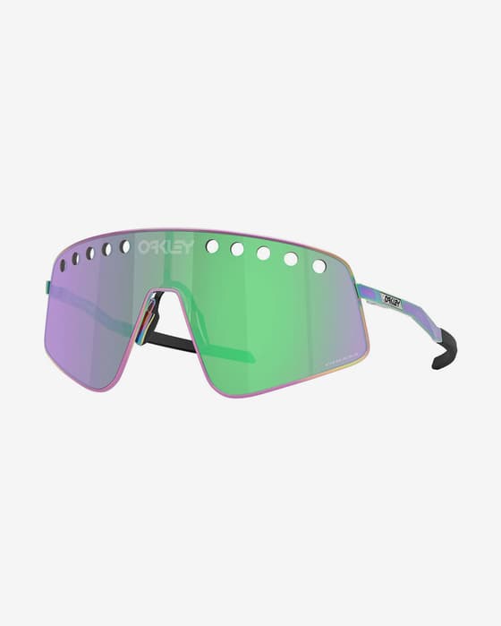 Gafas Oakley Sutro TI Sweep Polished Oil Slick con lente Prizm Road Jade