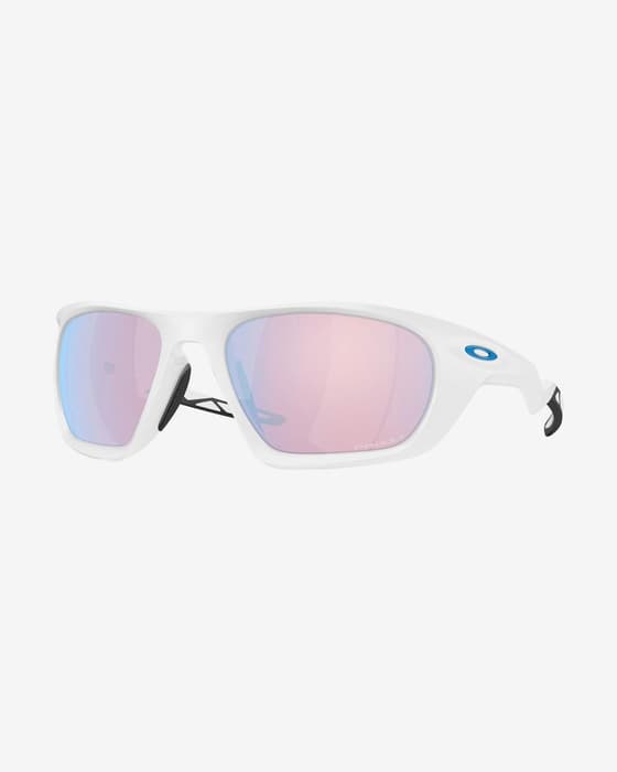 Gafas Oakley Lateralis Matte White con lentes Prizm Snow Sapphire