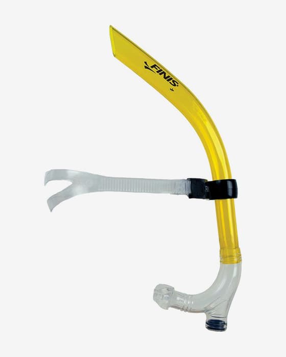 Tubo frontal Finis Swimmer's Snorkel amarillo junior