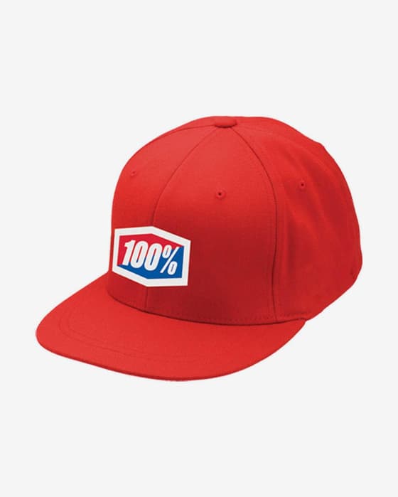 Gorra 100% Icon rojo